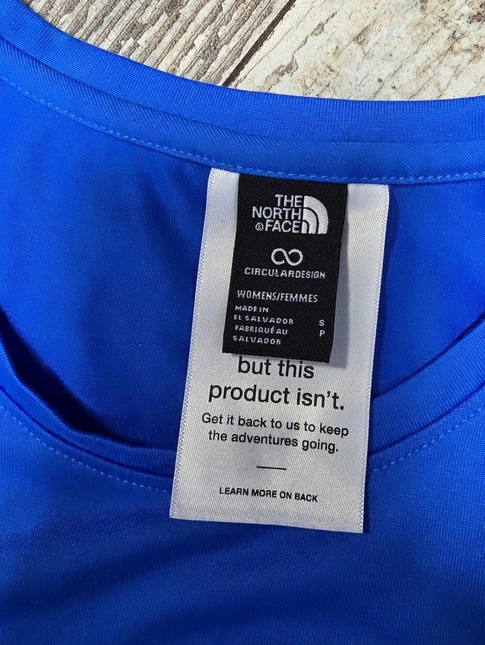 The North Face FlashDry Men's Tank Top Sleveless Blue Size Small